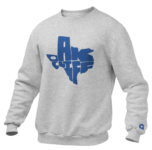 Oak Cliff Texas crewneck sweatshirt
