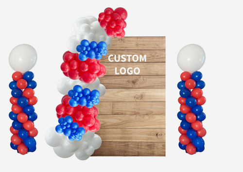 SMU Custom Company Backdrop Board Package