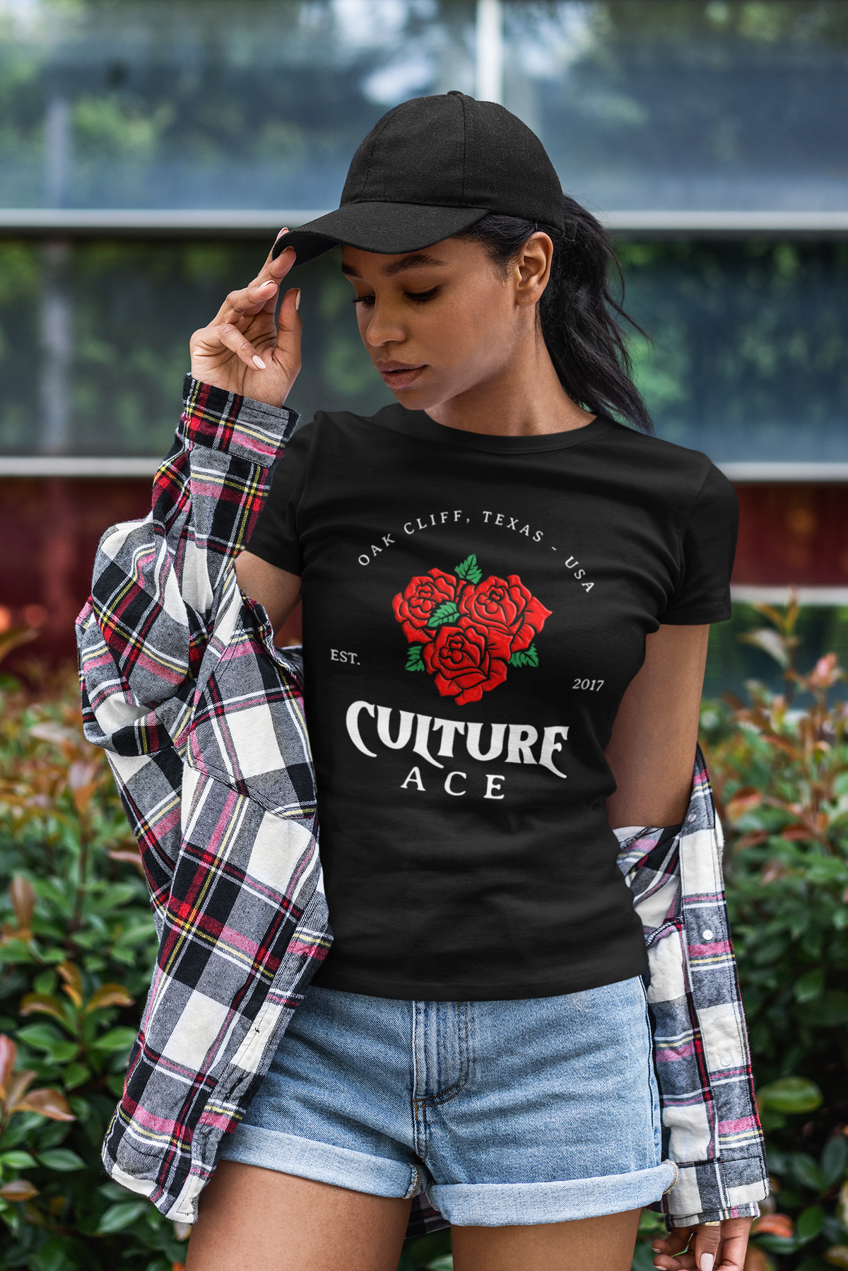 Culture Ace Roses (Unisex T-Shirt)