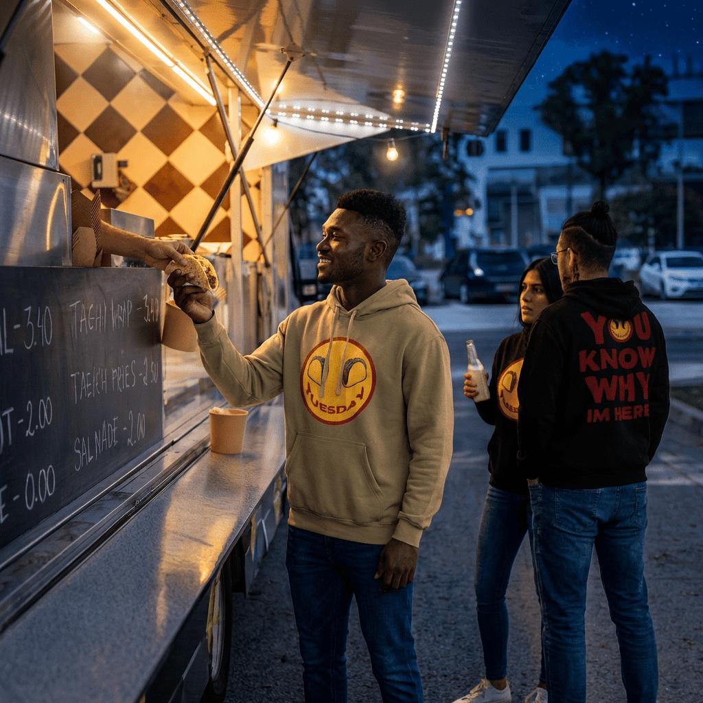 Taco Tuesday. You Know Why I'm Here Hoodie