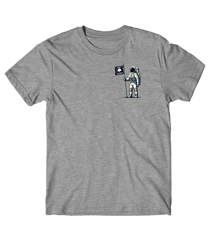 Oak Cliff Astronaut (front and back)