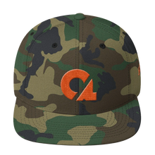 Culture Ace Orange Logo/Camo Snapback Hat