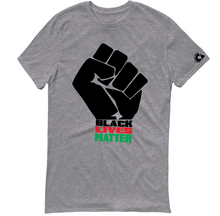 BLM T-Shirt - Black/Red/Green
