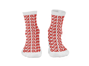 Oak Cliff Crew Socks (fits size 7-9)