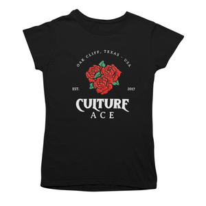 Culture Ace Roses Fitted T-Shirt