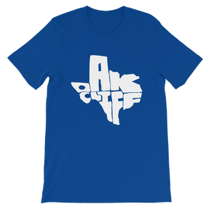 Oak Cliff Texas White Print T-Shirt