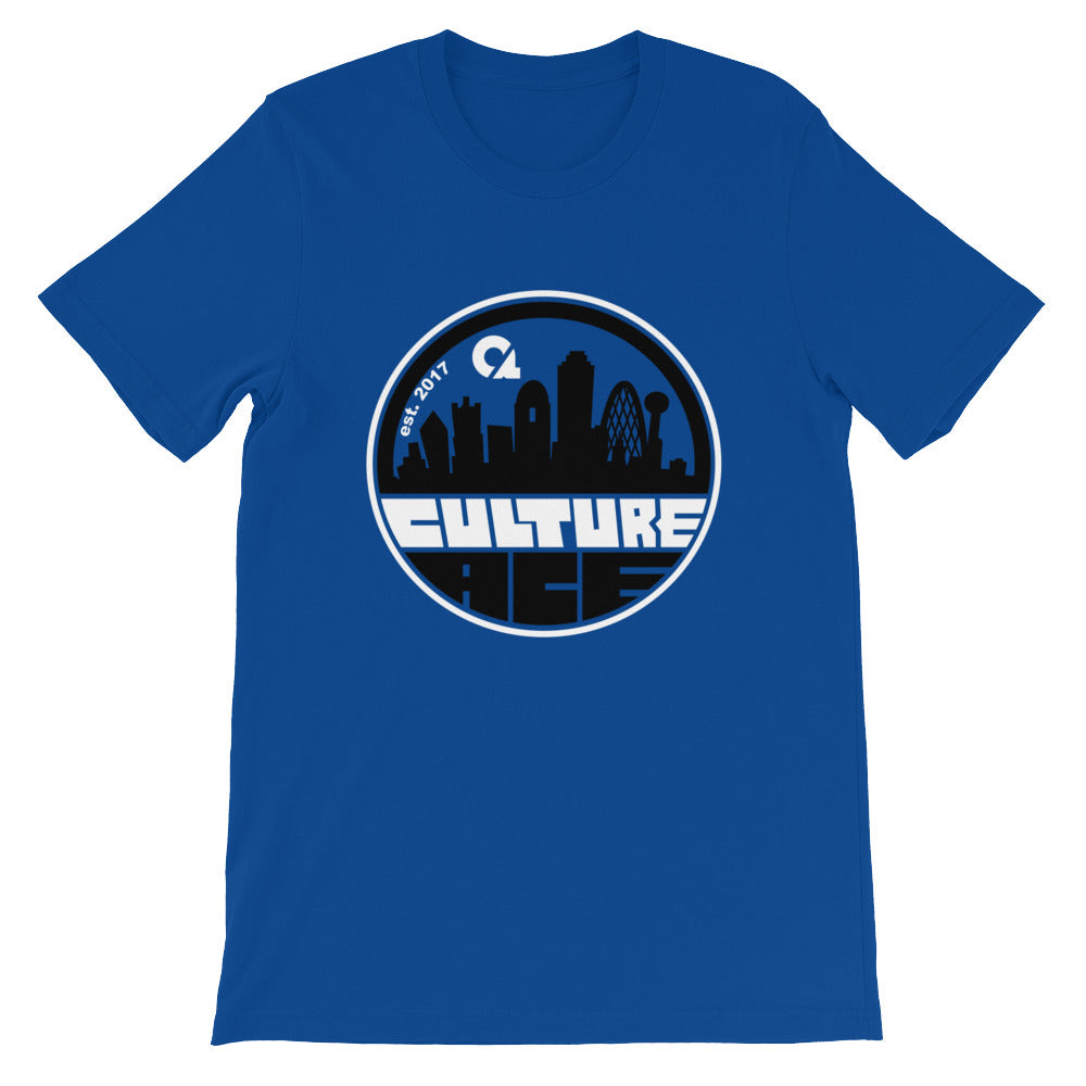 Culture Ace Dallas Skyline Black/White Graphic T-Shirt