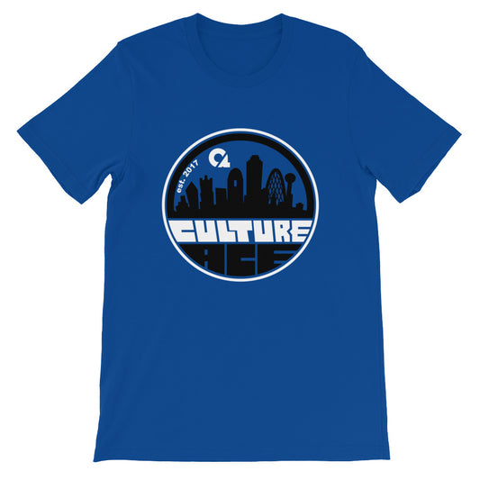 Culture Ace Dallas Skyline Black/White Graphic T-Shirt