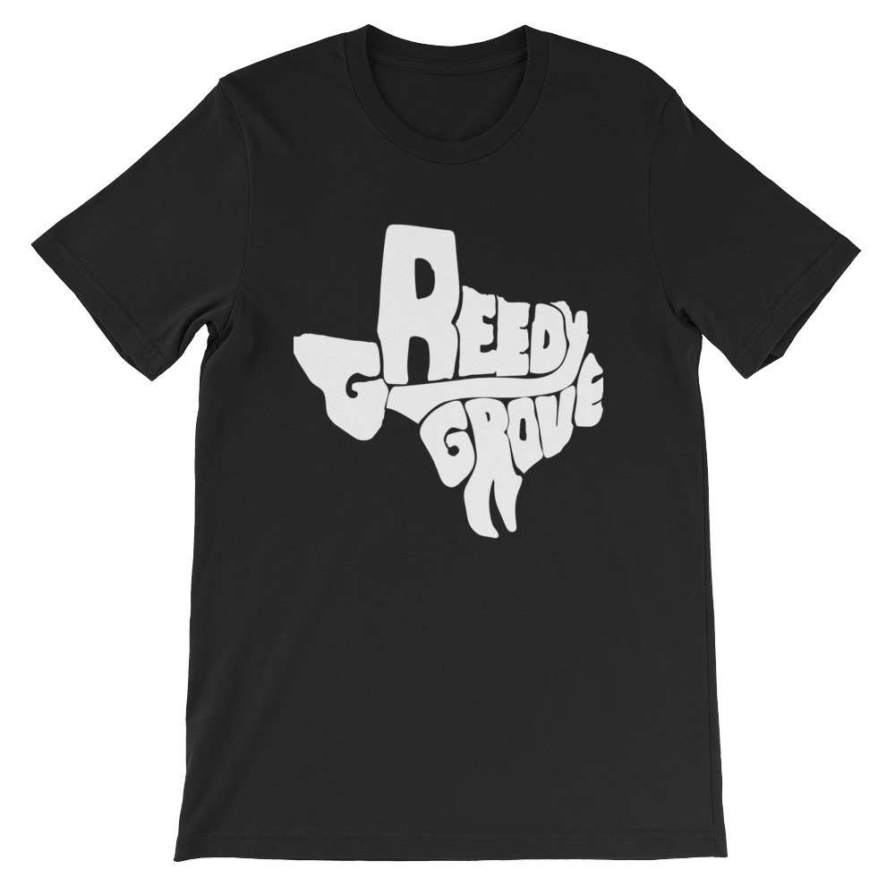 Greedy Grove White Print T-Shirt