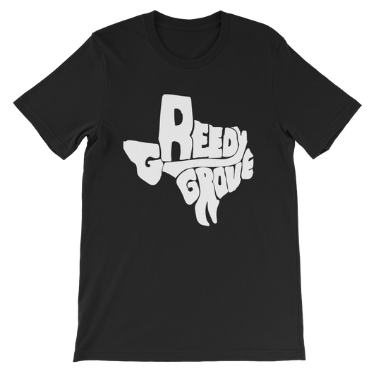 Greedy Grove White Print T-Shirt
