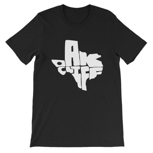 Oak Cliff Texas White Print T-Shirt